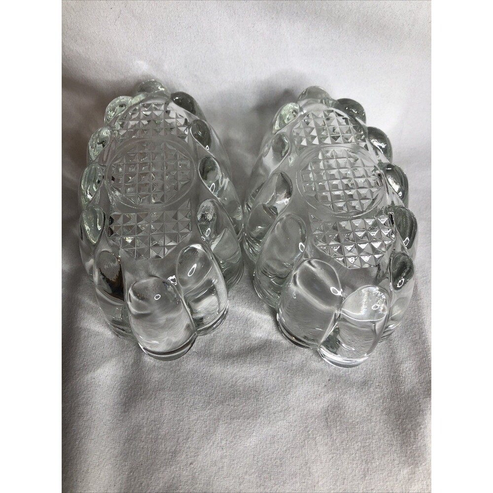 Set of 2 - Princess House Crystal Spoon and Fork Rest Holder Vintage NICE!! - Picture 7 of 8